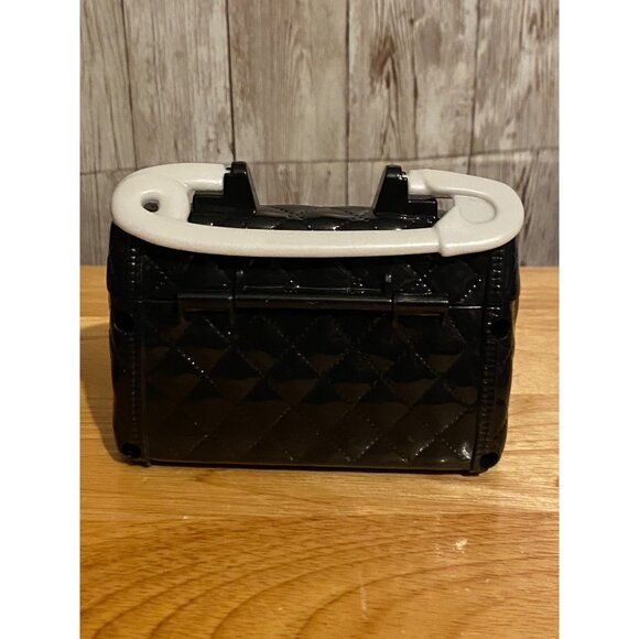 Monster High 2015 McDonald's Happy Meal Toy Mini Black Handbag Purse Skull Bow - Picture 4 of 7